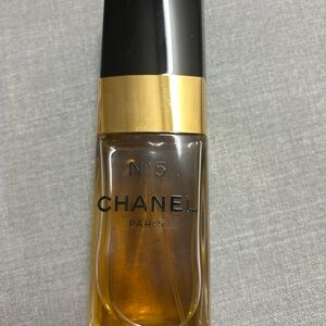 CHANEL No. 5 with Black and Gold Cap